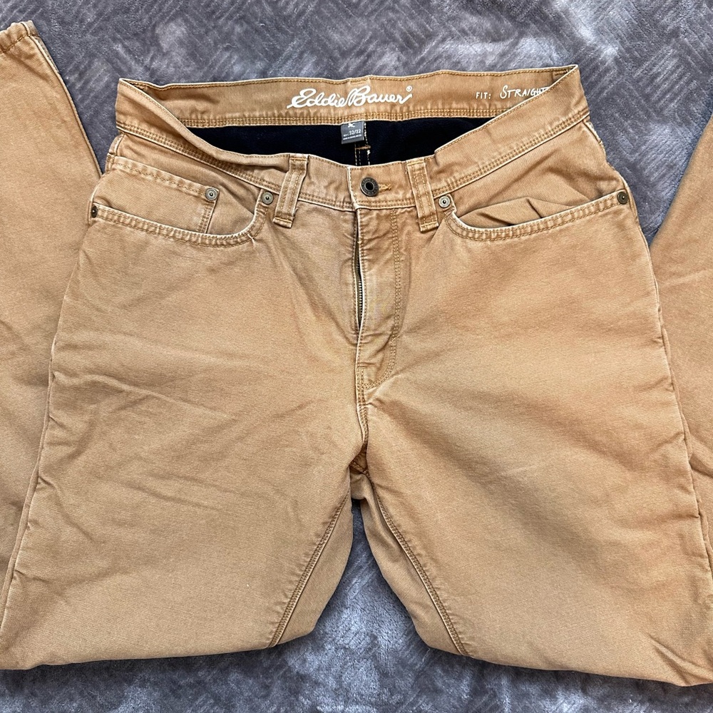 Eddie Bauer Men's Khaki Chinos